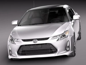 Scion tC 2014 3D Model
