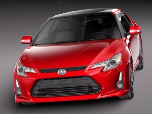 Scion tC 2014 3D Model