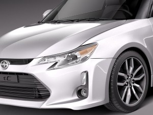 Scion tC 2014 3D Model