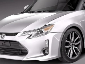 Scion tC 2014 3D Model
