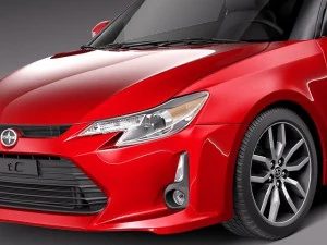 Scion tC 2014 3D Model