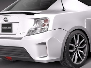 Scion tC 2014 3D Model