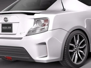 Scion tC 2014 3D Model