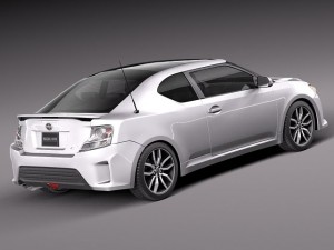Scion tC 2014 3D Model