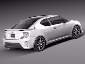Scion tC 2014 3D Model
