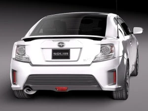 Scion tC 2014 3D Model