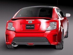 Scion tC 2014 3D Model