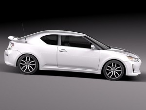 Scion tC 2014 3D Model