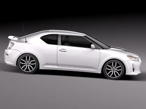 Scion tC 2014 3D Model