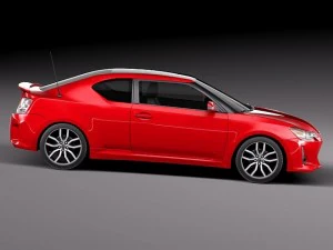 Scion tC 2014 3D Model
