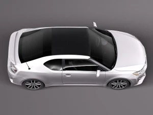 Scion tC 2014 3D Model