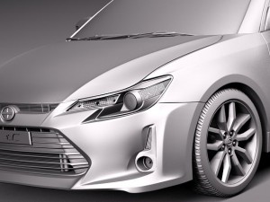 Scion tC 2014 3D Model