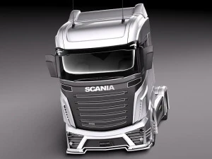 Scania R1000 2014 3D Model