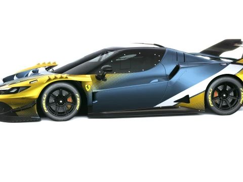 Ferrari 296 GT Modificata 2027 3D Model