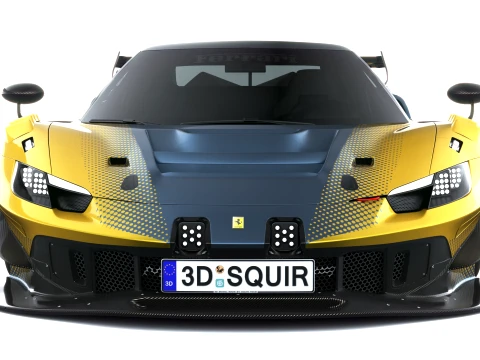 Ferrari 296 GT Modificata 2027 3D Model
