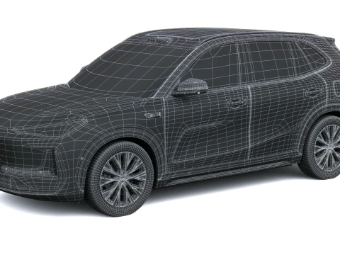 Geely ex5 2027 3D Model