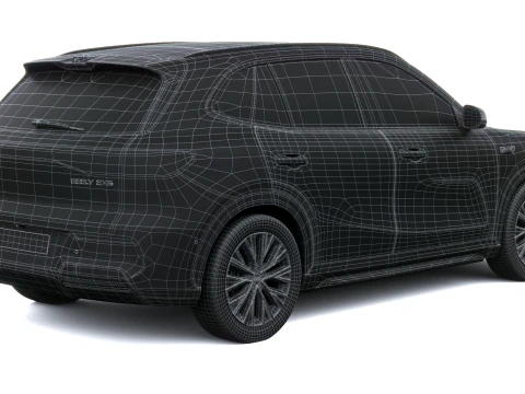 Geely ex5 2027 3D Model
