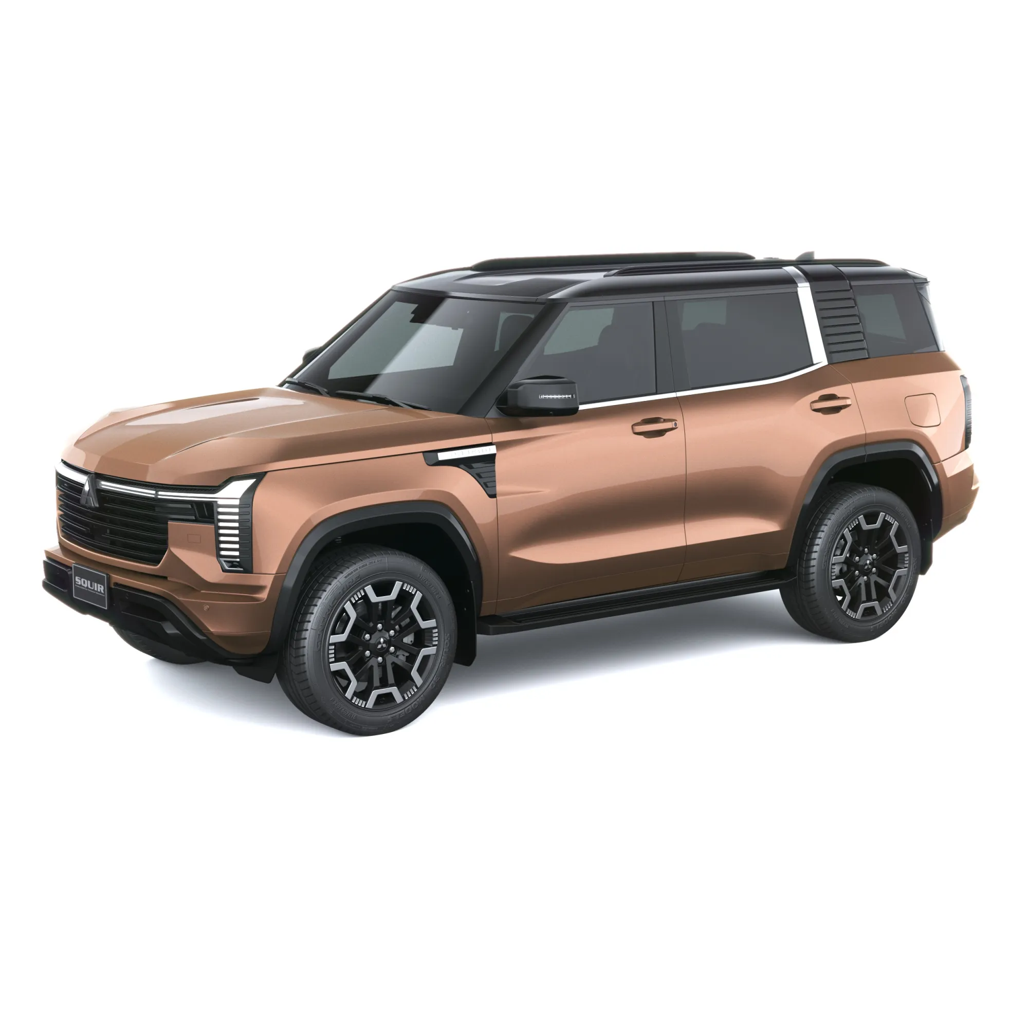 Mitsubishi Pajero 2027 3D Model .c4d .max .obj .3ds .fbx .stl .blend