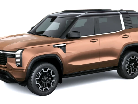 Mitsubishi Pajero 2027 3D Model