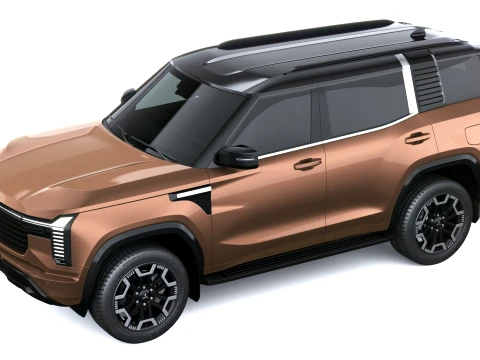 Mitsubishi Pajero 2027 3D Model