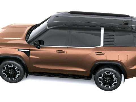 Mitsubishi Pajero 2027 3D Model