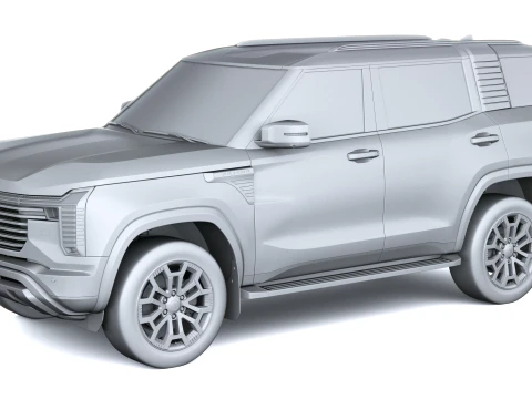 Mitsubishi Pajero 2027 3D Model