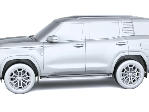 Mitsubishi Pajero 2027 3D Model