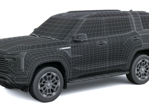 Mitsubishi Pajero 2027 3D Model