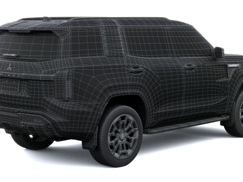 Mitsubishi Pajero 2027 3D Model