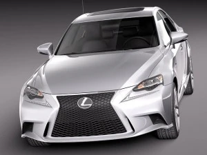 Lexus IS 2014 3D Model
