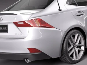 Lexus IS 2014 3D Model