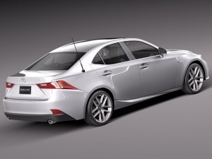 Lexus IS 2014 3Dモデル