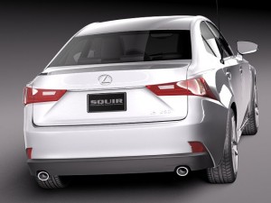 Lexus IS 2014 3Dモデル
