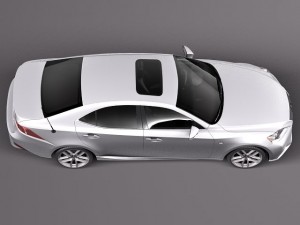 Lexus IS 2014 3Dモデル
