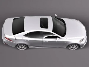 Lexus IS 2014 3D Model