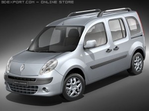 Renault Kangoo 2008 Modelo 3D