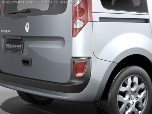 Renault Kangoo 2008 3D Модель