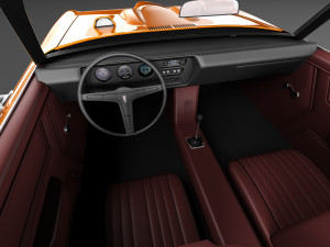 Pontiac GTO 1969 Convertible Modèle 3D
