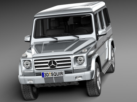 Mercedes-Benz G-class 2013 3D 模型