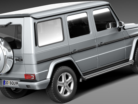 Mercedes-Benz G-class 2013 3D 模型