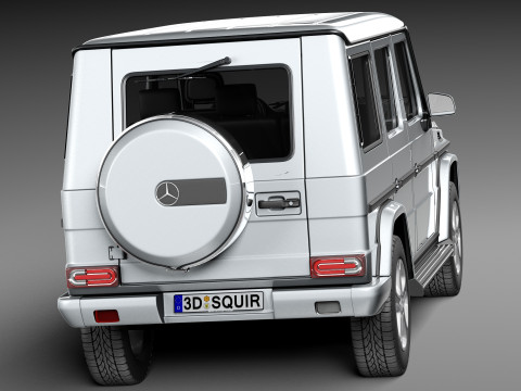 Mercedes-Benz G-class 2013 3D 模型
