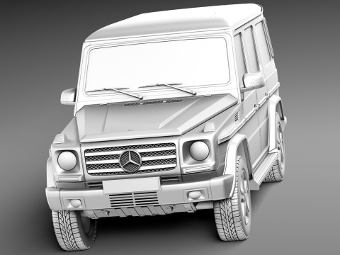 Mercedes-Benz G-class 2013 3D 模型