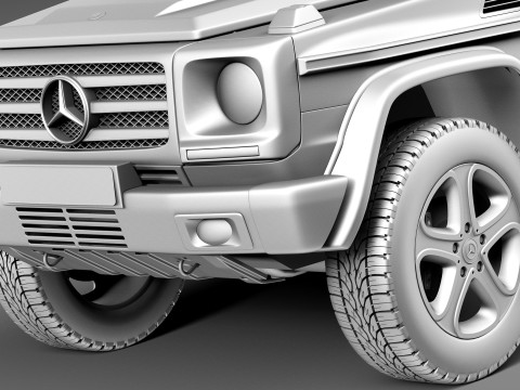 Mercedes-Benz G-class 2013 3D 模型