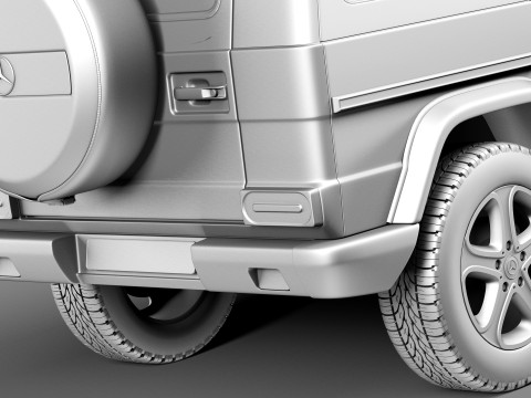 Mercedes-Benz G-class 2013 3D 模型