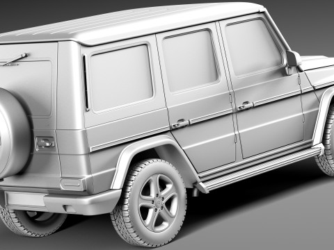Mercedes-Benz G-class 2013 3D 模型