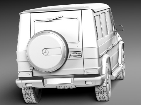 Mercedes-Benz G-class 2013 3D 模型