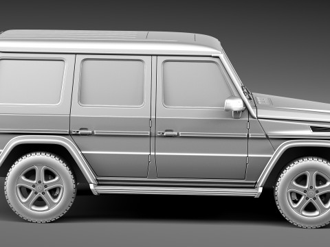Mercedes-Benz G-class 2013 3D 模型