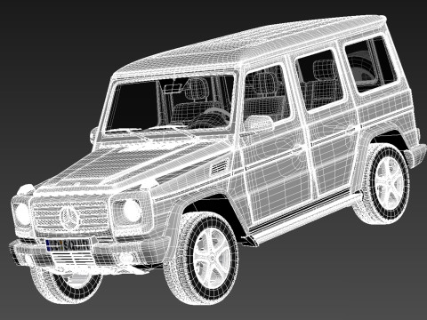 Mercedes-Benz G-class 2013 3D 模型