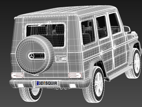 Mercedes-Benz G-class 2013 3D 模型