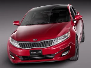 Kia Optima 2014 3D Model